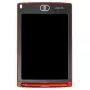 LogiLink Tableta de escritura LCD 8,5 pulgadas, roja, con 2 imanes