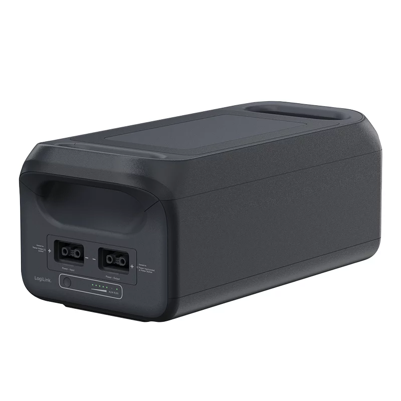 LogiLink PPSBP25 Batería Adicional para Estación de Energía Portátil, LiFePO4, 2560 Wh