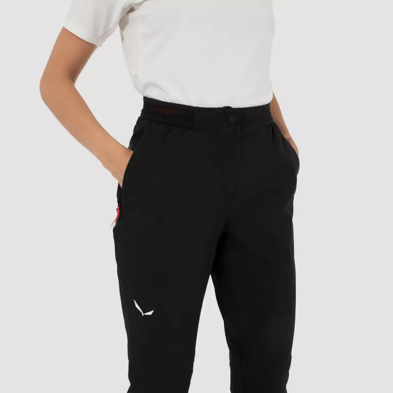 Pantalón de trekking mujer Salewa Pedroc 2 DST Regular Black Out EU 38