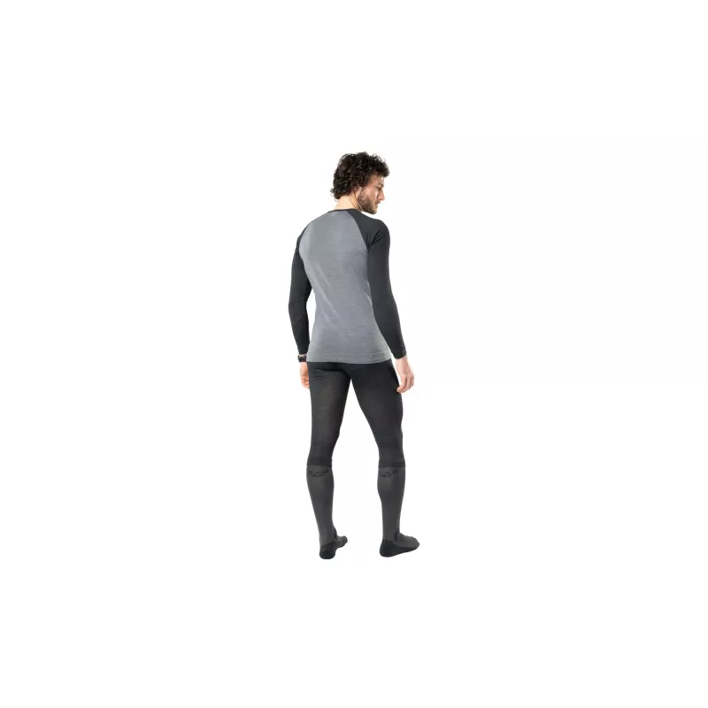 Dynafit Calcetines de Esquí de Montaña Tour Warm Merino - Gris Asfalto