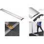 LogiLink puente para cables de suelo, aluminio y ABS, 1104 x 139 x 22 mm, recortable, plata