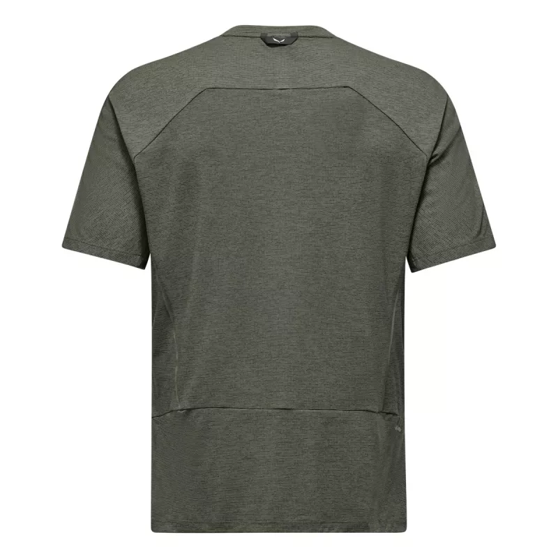 Salewa Pedroc Dry camiseta de manga corta para hombre Faded Green XL
