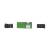 LogiLink FA01SC8 adaptador de fibra óptica SC Simplex APC, sin brida, verde, pack de 12