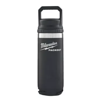 MILWAUKEE PACKOUT BOTELLA TÉRMICA 532ml negro