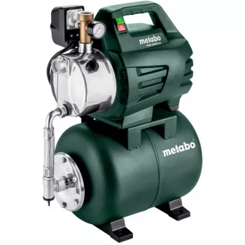 Metabo HWW 4000/25 Inox bomba de jardín (600982000) – 1100 W, 4000 l/h, acero inoxidable