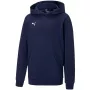 PUMA teamGOAL 23 Casuals sudadera con capucha Junior Peacoat Navy Blue 128