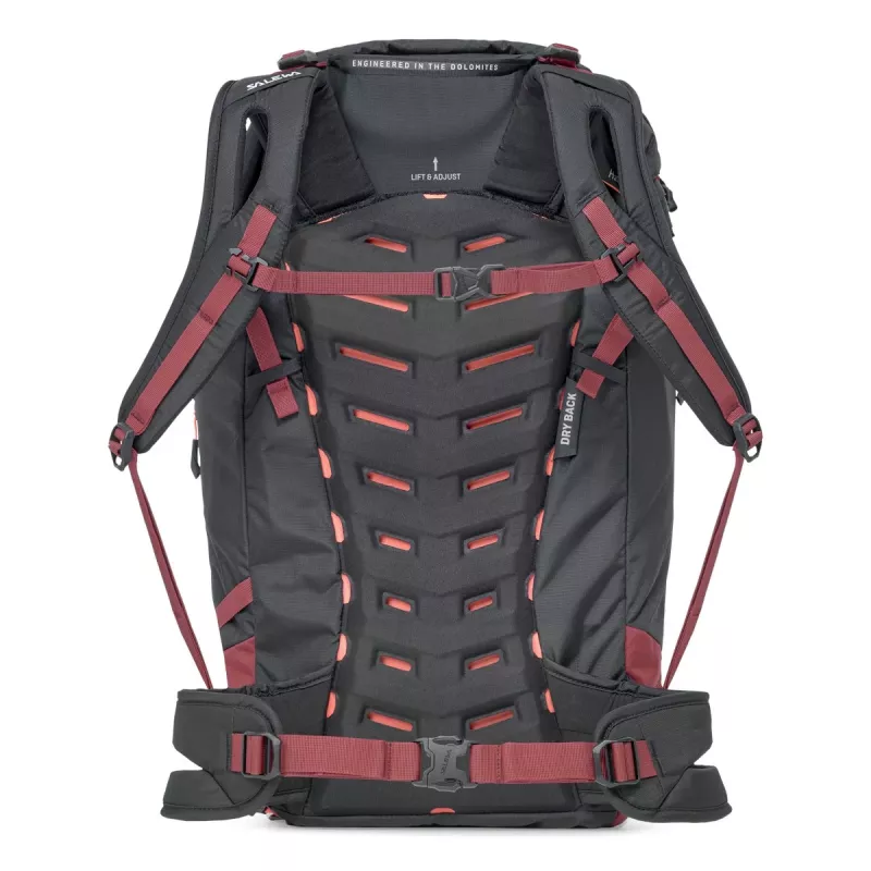 Salewa Puez 32+5L mochila mujer - Syrah/Black Out