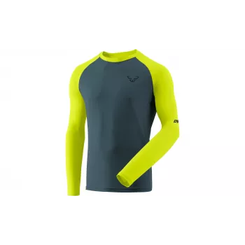 Salewa camiseta de running de manga larga Dynafit Alpine Pro para hombre - Ultra Yellow