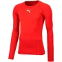 Puma Liga Baselayer Camiseta LS Rojo 655920 01 XL