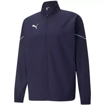 PUMA teamRISE Sideline Chaqueta de fútbol para hombre Navy Azul L