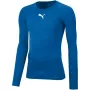 Puma Liga Baselayer Camiseta LS para hombre Camiseta de compresión de manga larga Peacoat XL