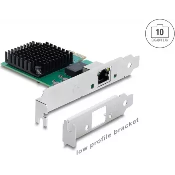 DELOCK Tarjeta de red PCI Express x1 10 Gigabit LAN 1 x RJ45 RTL8127
