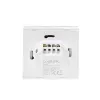 Interruptor de luz WiFi Smart EU LogiLink, 2 canales, compatible con Tuya, Blanco