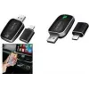 Adaptador LogiLink BT 5.0 con cable a inalámbrico CarPlay / Android Auto, tipo dongle