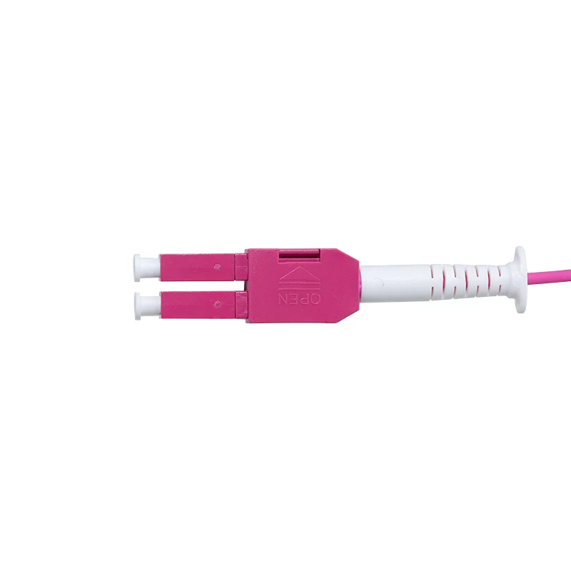 Cable de fibra óptica patch LOGILINK Uniboot Push-Pull LC-LC OM4, 0,5 m