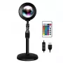 Lámpara LED Sunset LOGILINK, 5W, con mando a distancia