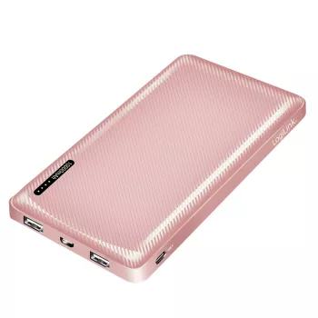 Batería externa móvil LogiLink 10000 mAh LiPo USB-C PD Rosa