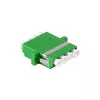 LogiLink set de adaptadores de fibra óptica LC Quad, 12 uds., verde, con brida, SC Duplex Breakout