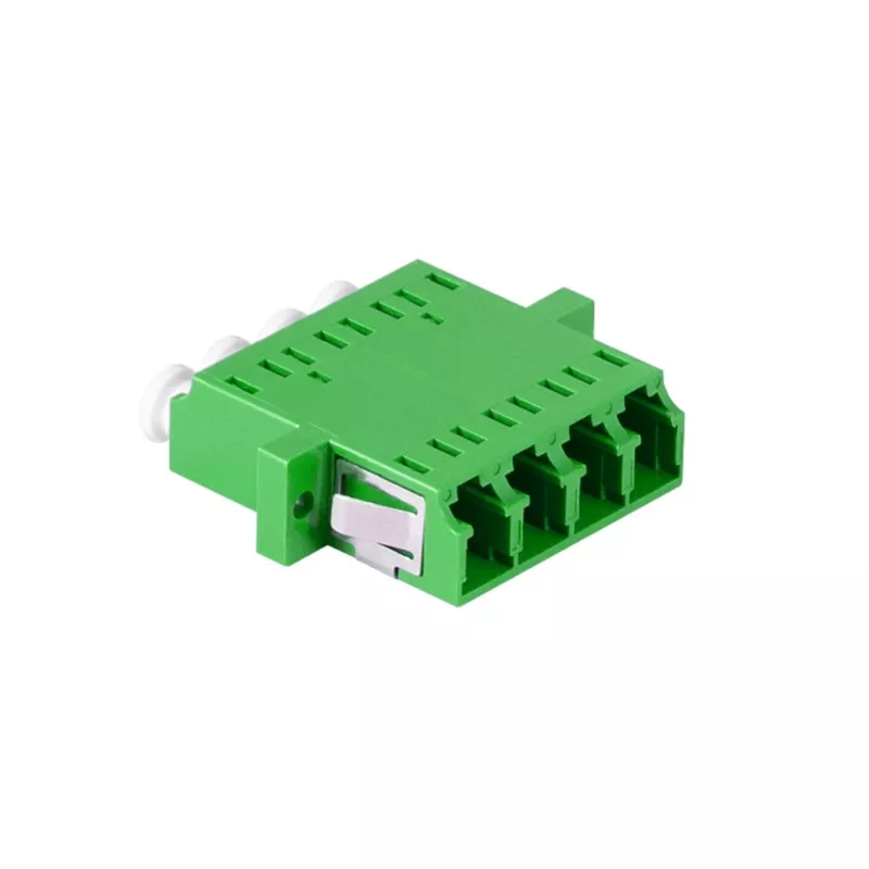 LogiLink set de adaptadores de fibra óptica LC Quad, 12 uds., verde, con brida, SC Duplex Breakout