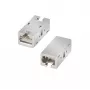 LogiLink acoplador en línea RJ45 Cat.6A blindado, carcasa metálica, calidad industrial