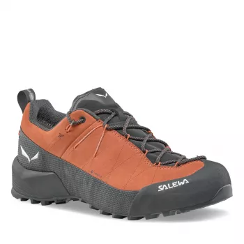 Salewa Wildfire Leather 2 GTX zapatillas de senderismo bajas para hombre - Bombay Brown/negro, EU 44.5