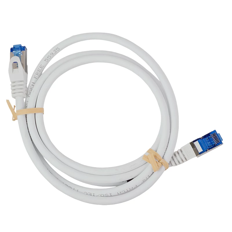LogiLink cable de parcheo Cat.6A S/FTP LSZH, blanco, 5 m, EconLine