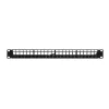 LogiLink panel de parcheo modular Keystone 24 puertos Cat.6A, 19