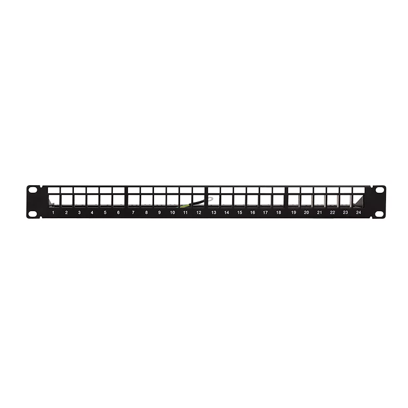 LogiLink panel de parcheo modular Keystone 24 puertos Cat.6A, 19