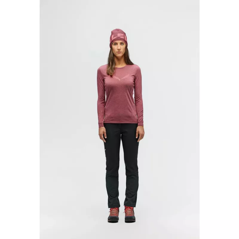 Salewa Puez Orval 2 DST pantalón de trekking mujer Black Out