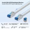 LogiLink Cat.6A Slim S/FTP LSZH cable de red, gris, 10m, SlimLine