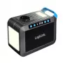 LogiLink estación de energía portátil 200W, 148Wh Li-ion, onda sinusoidal pura, USB-C PD 45W, luz LED