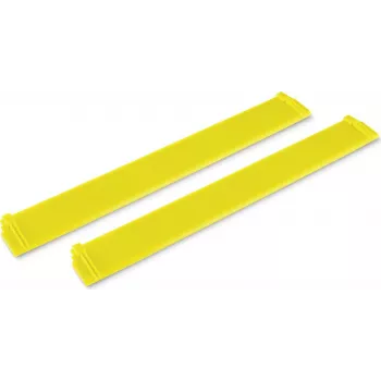 Kärcher recambio de labio limpiador para aspirador de ventanas WV 6, 280 mm de ancho, amarillo, pack de 2
