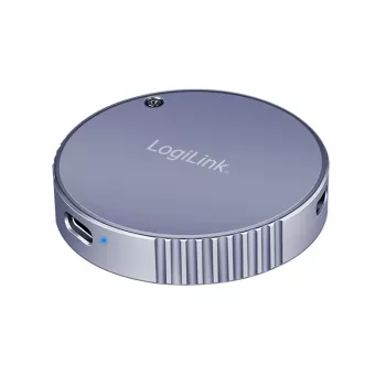 LogiLink carcasa SSD USB 3.2 Gen2x1 USB-C a PCIe NVMe, 100W PD, magnética