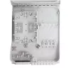 LOGILINK caja de distribución FTTX, 96 fibras, 24x LC dúplex o SC simplex, sin equipar, IP65, montaje en pared