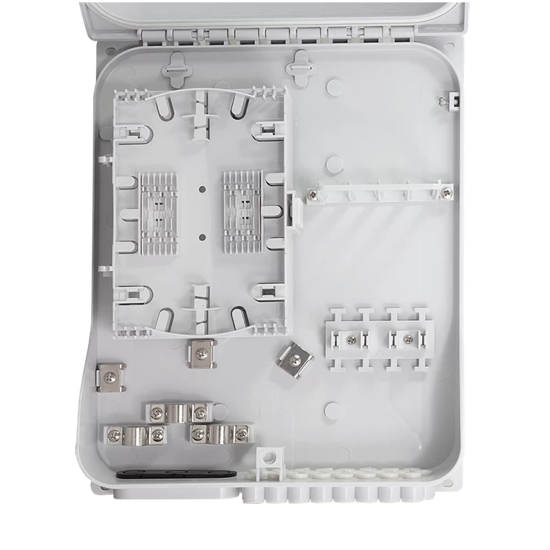 LOGILINK caja de distribución FTTX, 96 fibras, 24x LC dúplex o SC simplex, sin equipar, IP65, montaje en pared