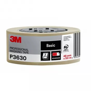 3M Scotch PRO cinta de carrocero para pintores 48mm x 50m beige P3630