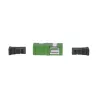 LogiLink adaptador de fibra óptica SC simplex, verde, sin brida, pack de 12