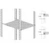 EFB Elektronik estante de rack fijo 19 pulgadas 0,5U, 70 kg de carga, 750-850 mm de profundidad, negro intenso (RAL 9005)
