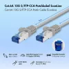LogiLink Cat.6A CCA S/FTP LSZH cable de red, gris, 5 m, EconLine