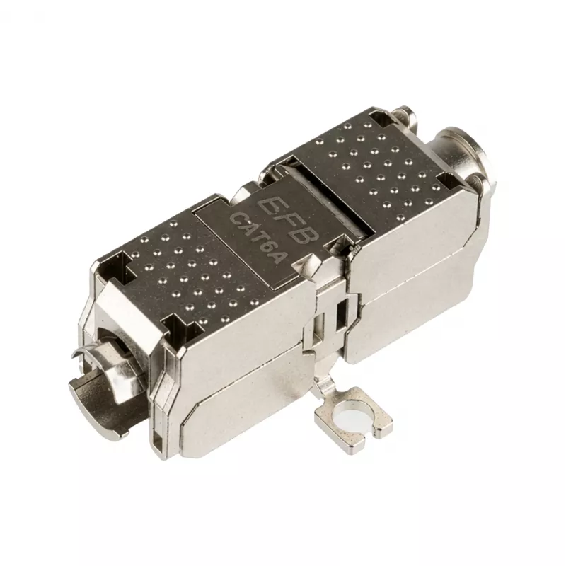 EFB ELEKTRONIK Cat.6A/Cat.7/Cat.7A Módulo de conexión Keystone