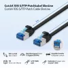 LogiLink cable de red Slim S/FTP LSZH Cat.6A, negro, 5 m