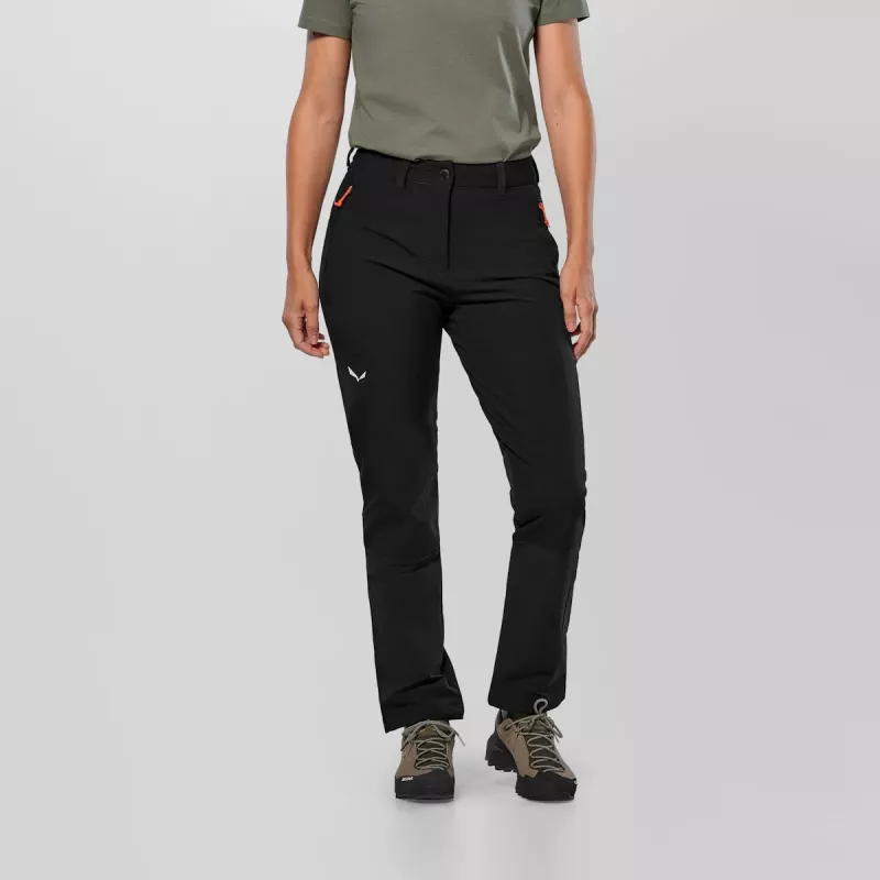 Salewa Puez Dolomia 2 pantalón para mujer - Black Out - EU 36 (S)