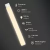 LogiLink Luz LED para debajo del armario, ultrafina, sensor PIR, 400mm, 160lm