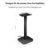 LogiLink soporte para auriculares con luz RGB, negro