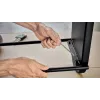 BOSCH juego de 9 llaves Allen con llaves en L codificadas por colores, punta esférica y función de retención, métrico 1,5-10 mm, acabado BlackLaser, soporte con clip