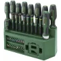 BOSCH juego mixto de 39 destornilladores con soporte, verde/negro