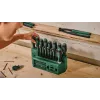 BOSCH juego mixto de 39 destornilladores con soporte, verde/negro