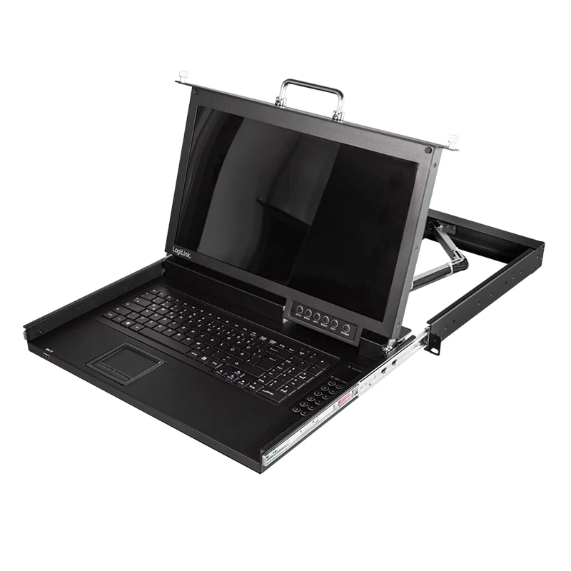 LogiLink consola KVM de 8 puertos con LCD de 17