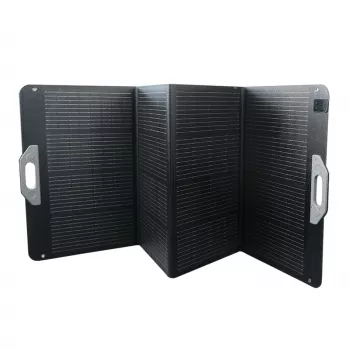 LogiLink PVP0200 panel solar monocristalino plegable de 200W con salida de 8mm para estaciones de energía Goal Zero Yeti