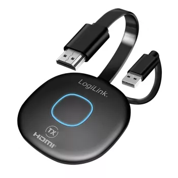 LogiLink Wireless HDMI unidad transmisora BYOD para HDW0112, 1080p@60Hz, 50m de alcance, Plug & Play
